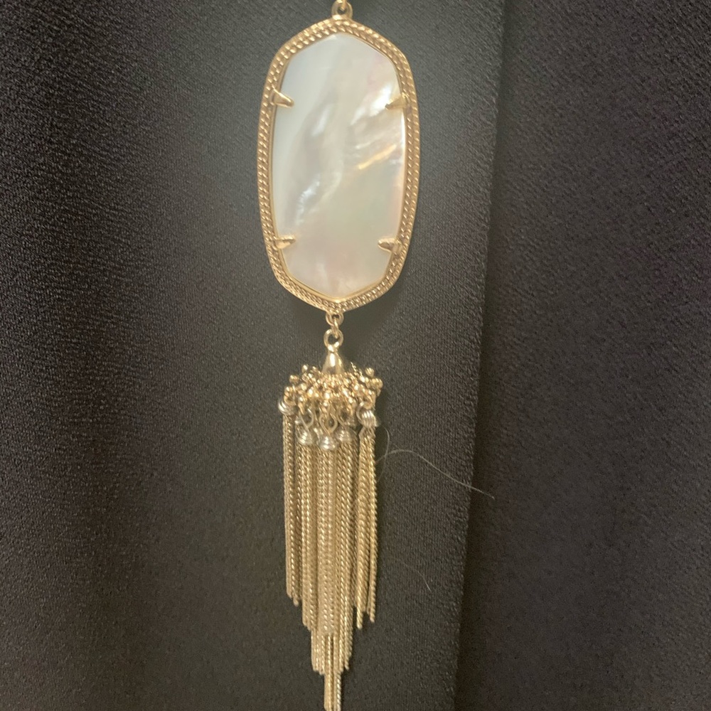 Kendra Scott Rayne Ivory Pearl Necklace